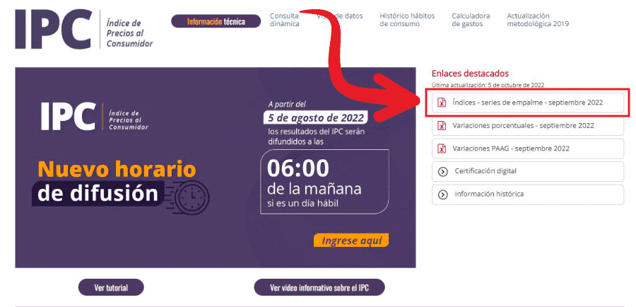Como Indexar un Valor: Explicación y Formula para el Calculo 2 descargar tabla de ipc para indexar
