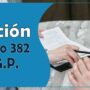 Caución del Artículo 382 del Código General del Proceso