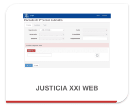 Como Consultar Procesos Judiciales en Colombia: Guia Paso a Paso 4 imagen de consulta en Justicia XXI Web